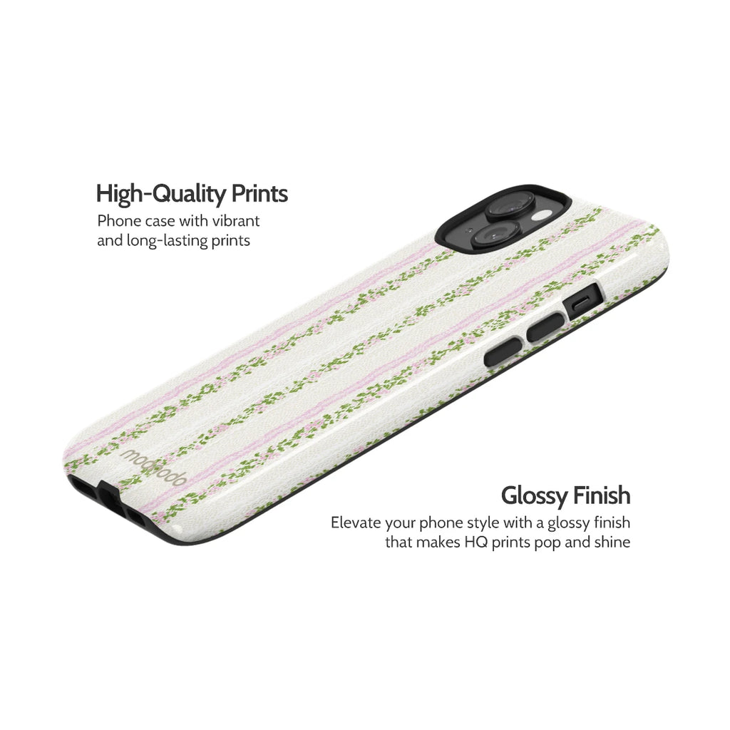Rosewater Reverie - iPhone 15 Plus Case