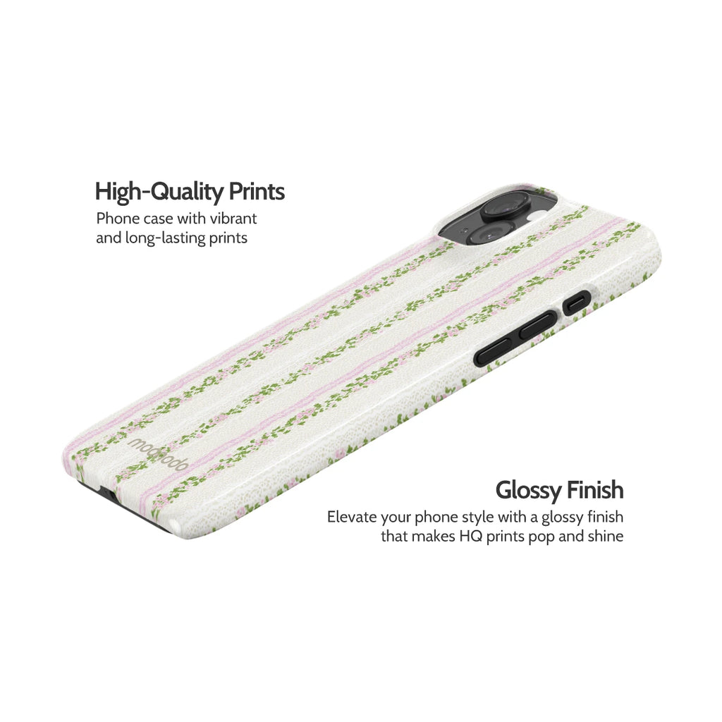 Rosewater Reverie - iPhone 15 Plus Case