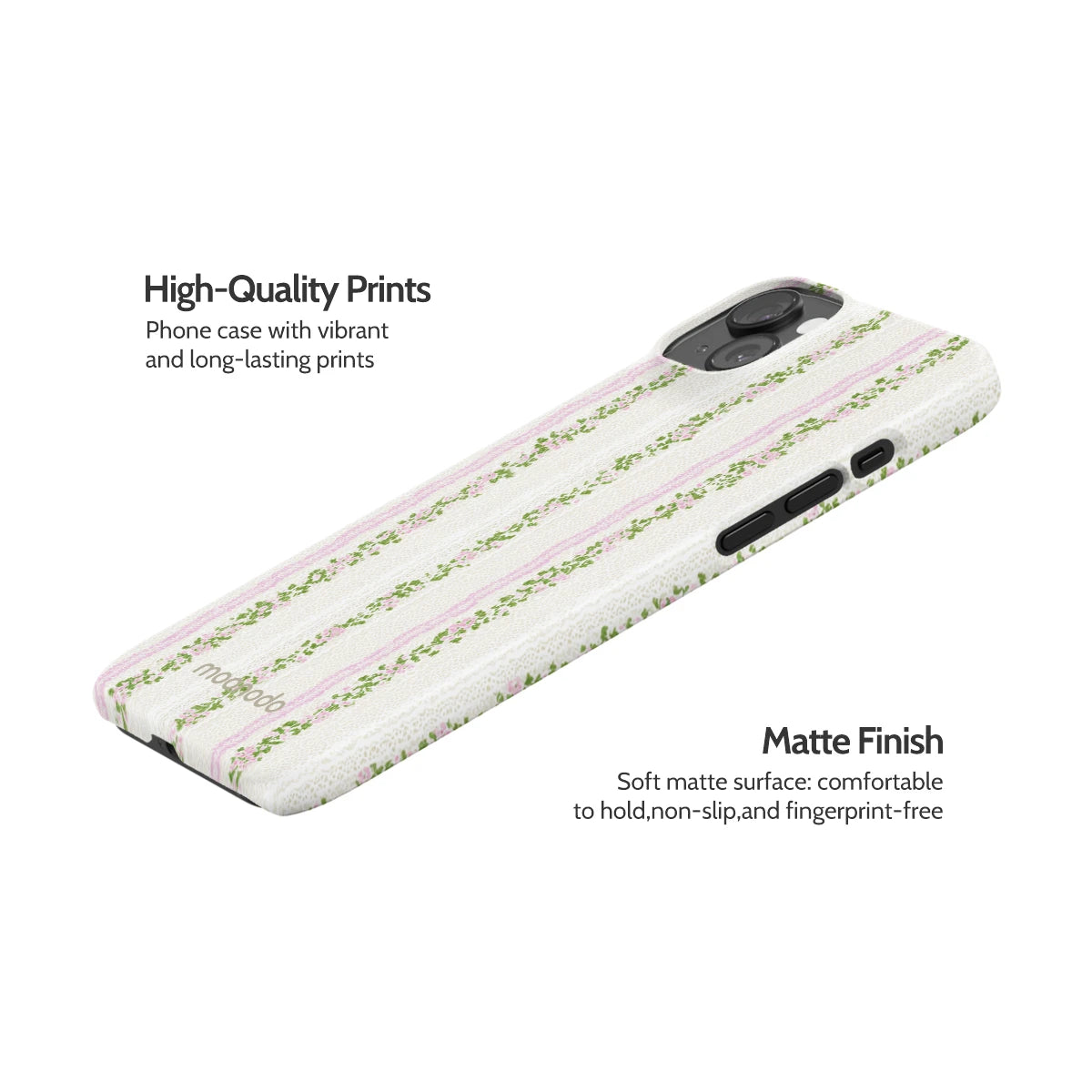 Rosewater Reverie - iPhone 15 Plus Case