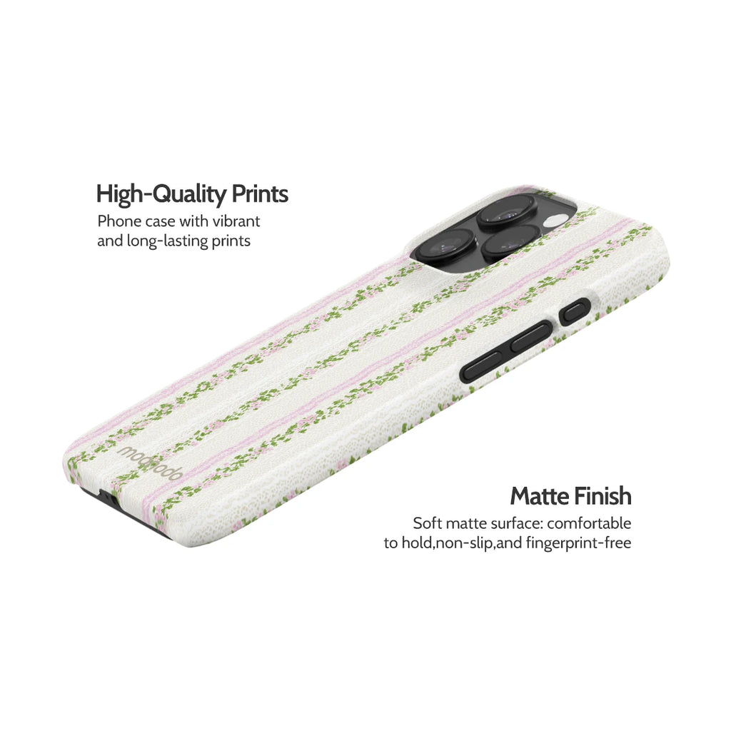 Rosewater Reverie - iPhone 15 Pro Case