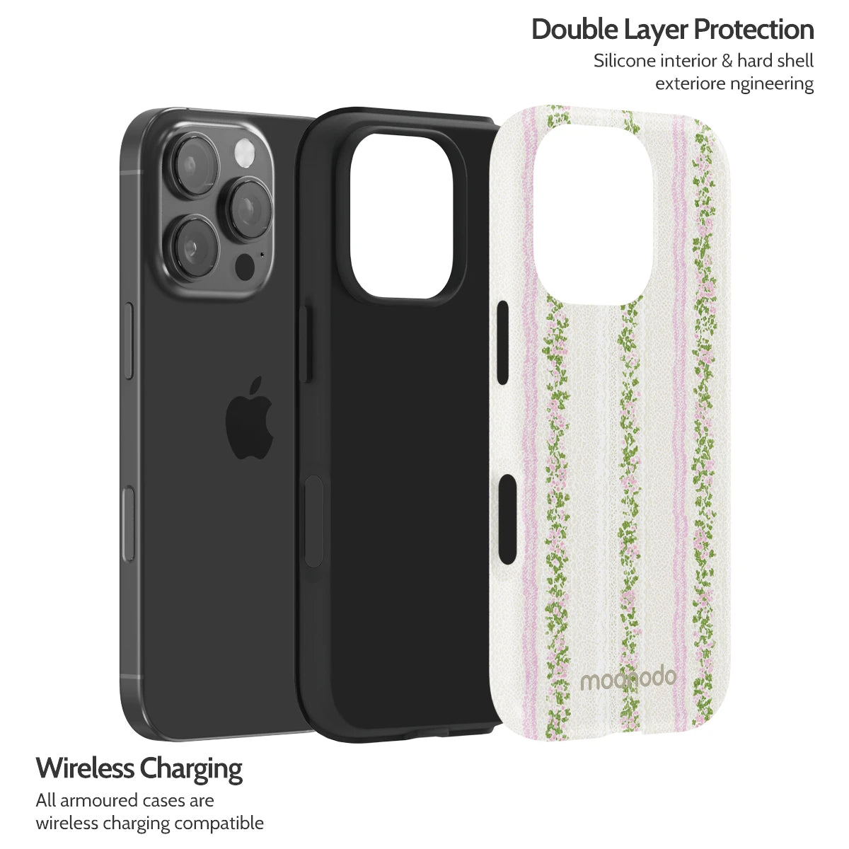 Rosewater Reverie - iPhone 16 Pro Case