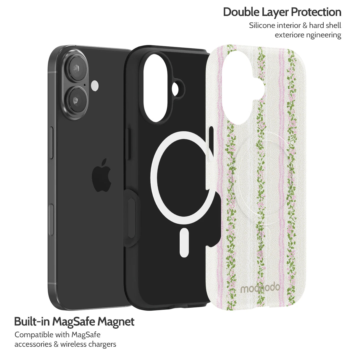 Rosewater Reverie - iPhone 17 Case