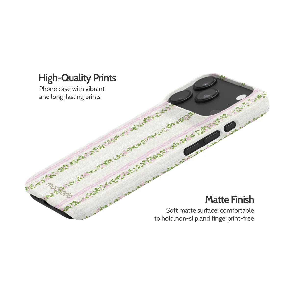 Rosewater Reverie - iPhone 17 Pro Case