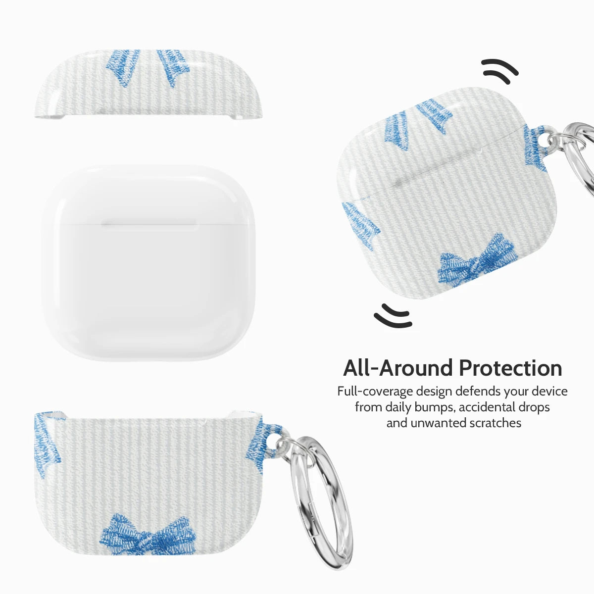 Cerulean Knots - AirPods 4 Case