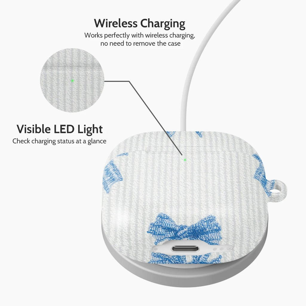 Cerulean Knots - AirPods 4 Case