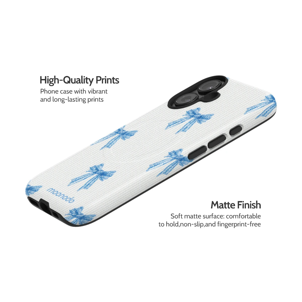 Cerulean Knots - iPhone 16 Case