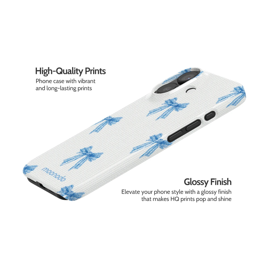 Cerulean Knots - iPhone 17 Case
