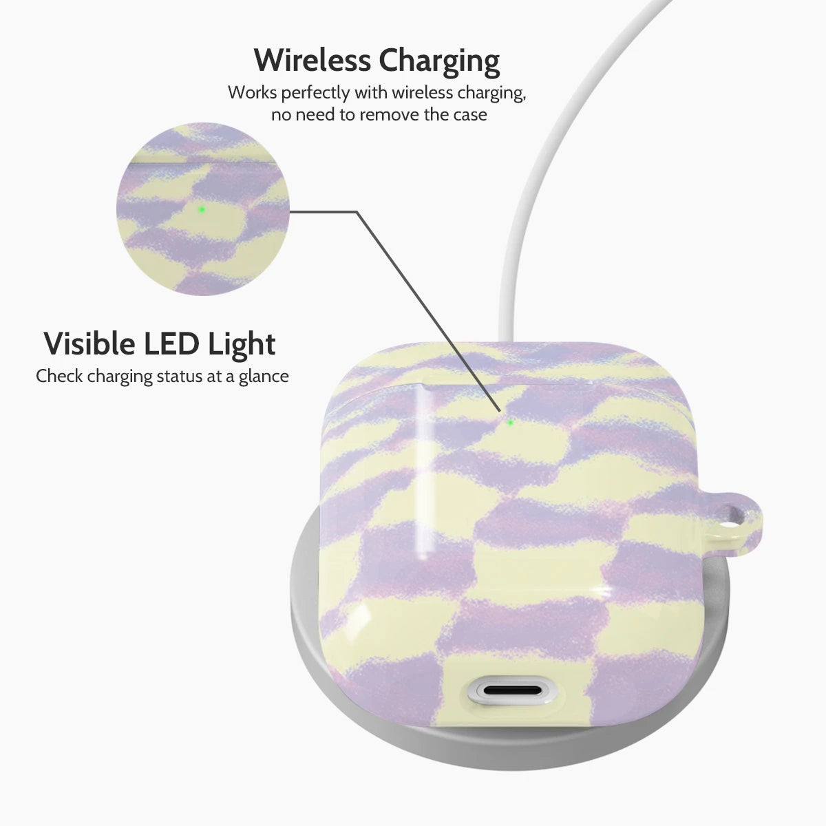 Lavender Dream - AirPods 1 & 2 Case