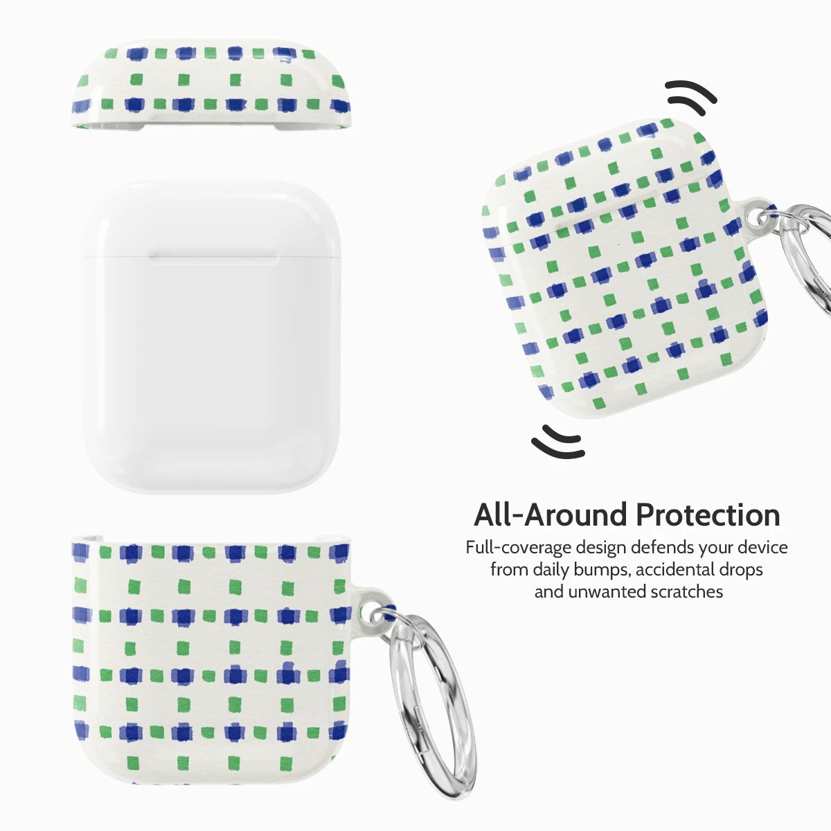 Pixellated Picnic - AirPods 1 & 2 Case