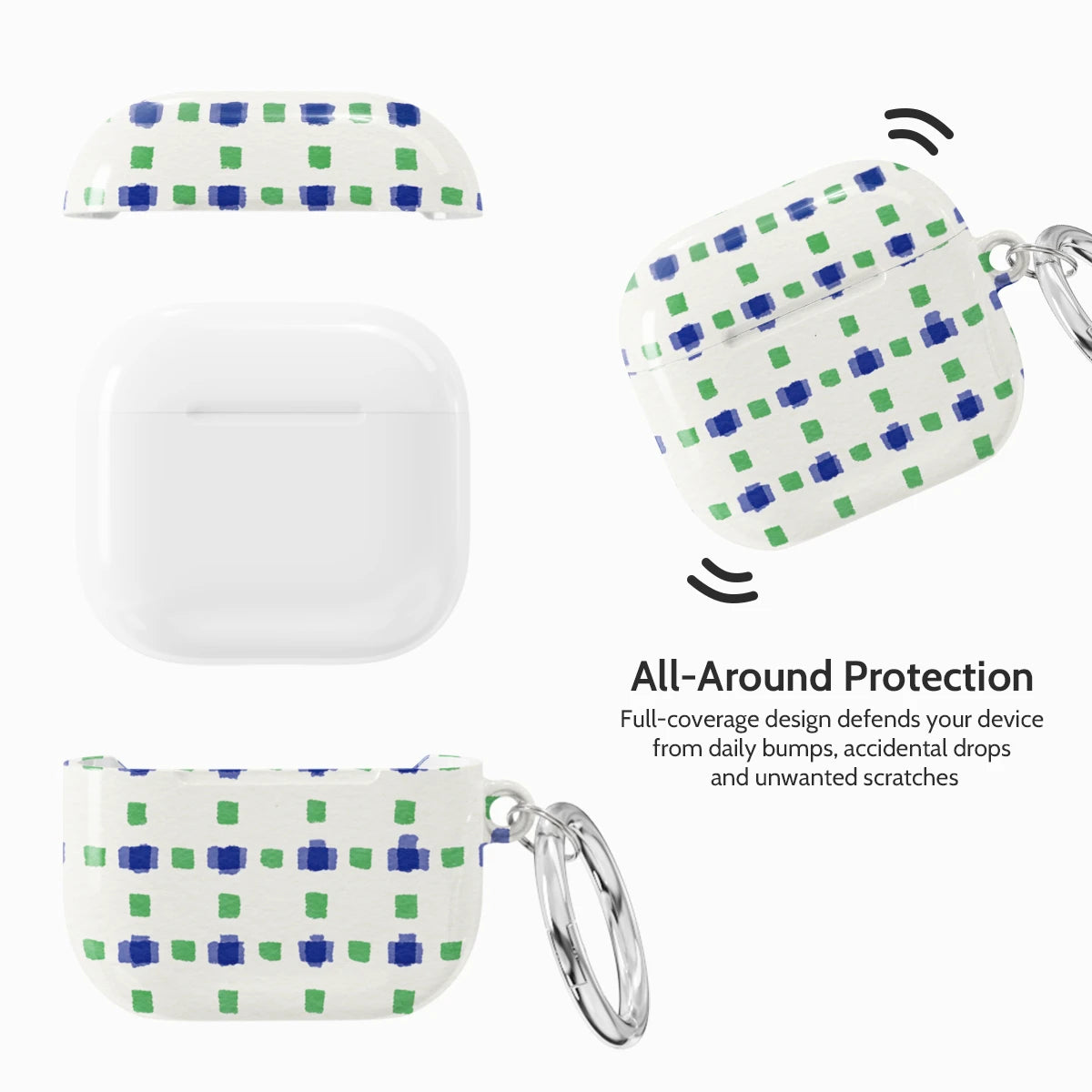 Pixellated Picnic - AirPods 4 Case
