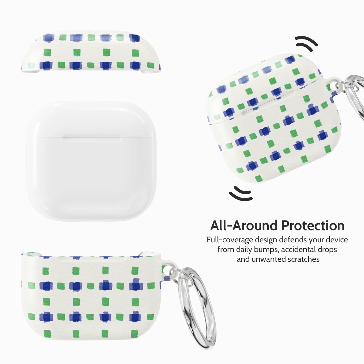 Pixellated Picnic - AirPods 4 Case