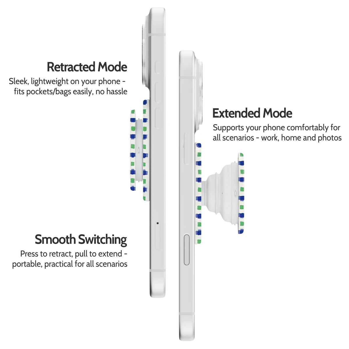 Pixellated Picnic - MagSafe Grip