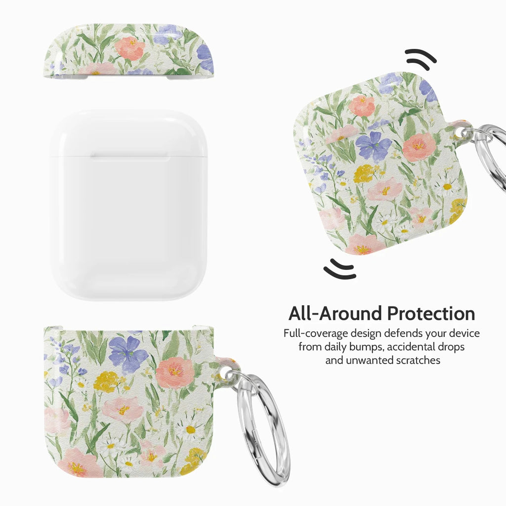 Pastel Poetry - AirPods 1 & 2 Case