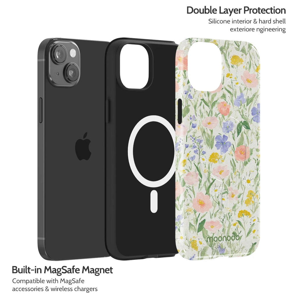 Pastel Poetry - iPhone 14 Plus Case