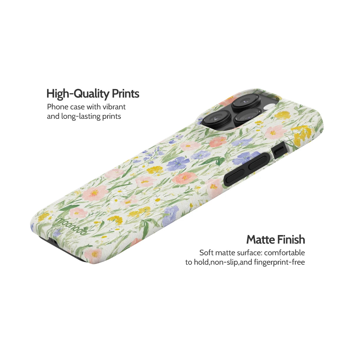 Pastel Poetry - iPhone 14 Pro Case