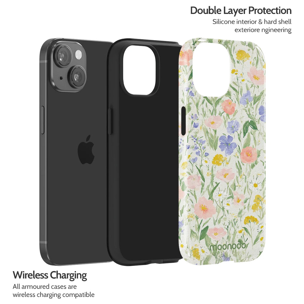 Pastel Poetry - iPhone 15 Case