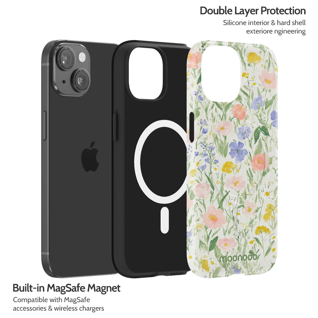 Pastel Poetry - iPhone 15 Case