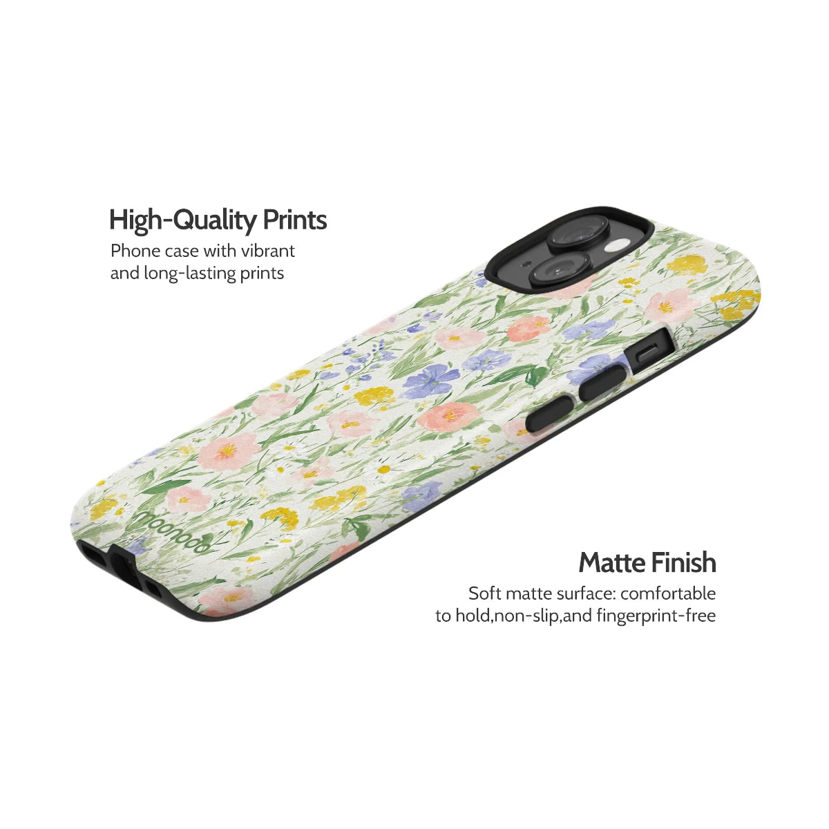Pastel Poetry - iPhone 15 Case