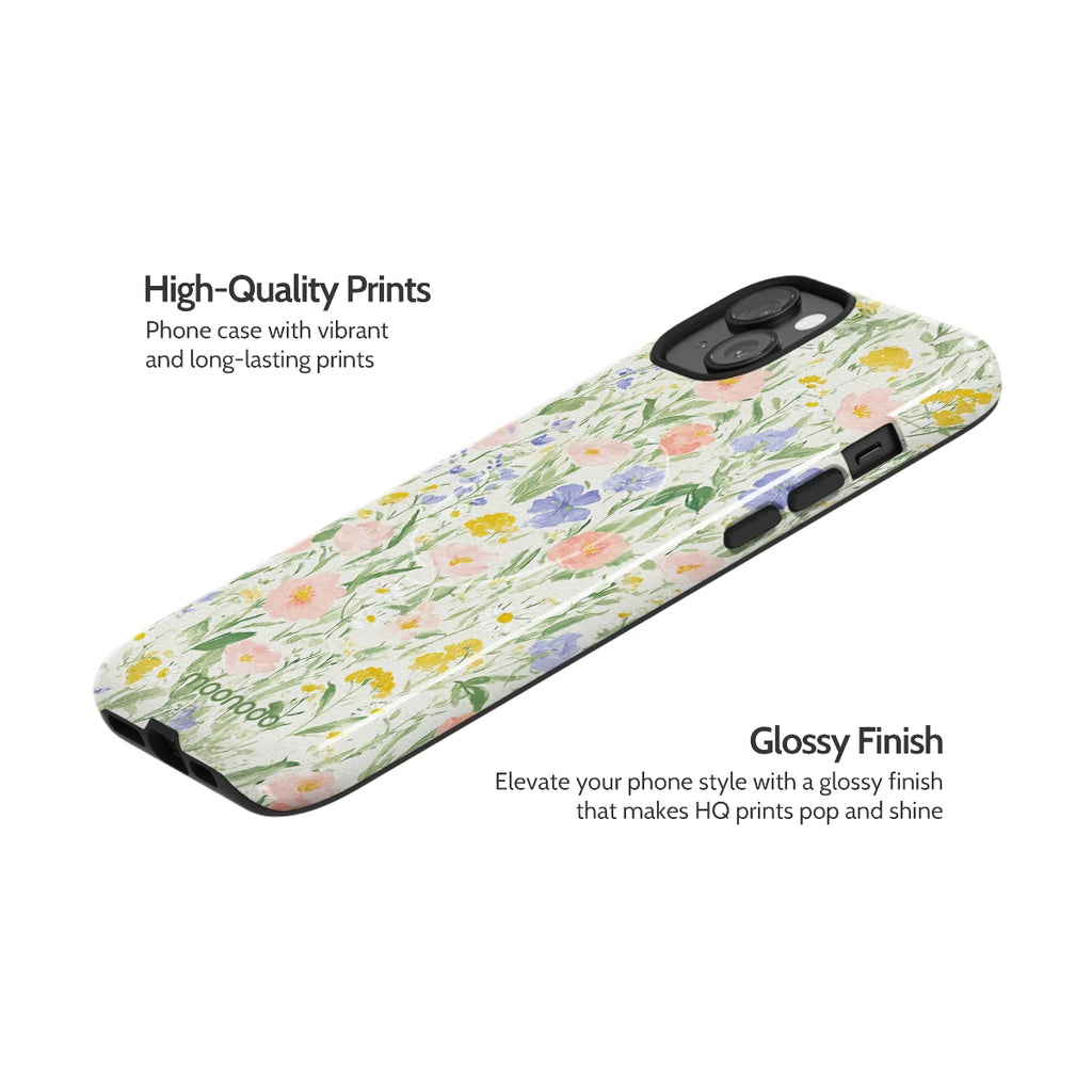Pastel Poetry - iPhone 15 Plus Case