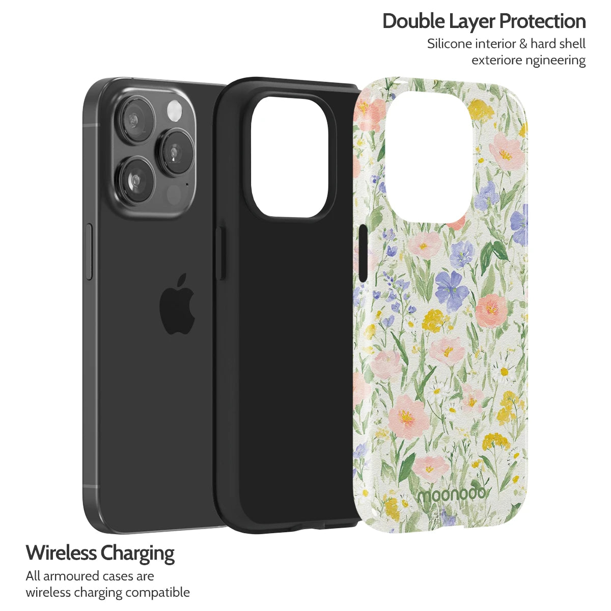 Pastel Poetry - iPhone 15 Pro Case