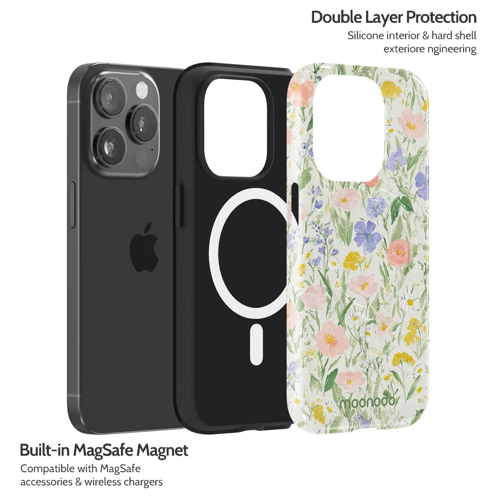 Pastel Poetry - iPhone 15 Pro Case
