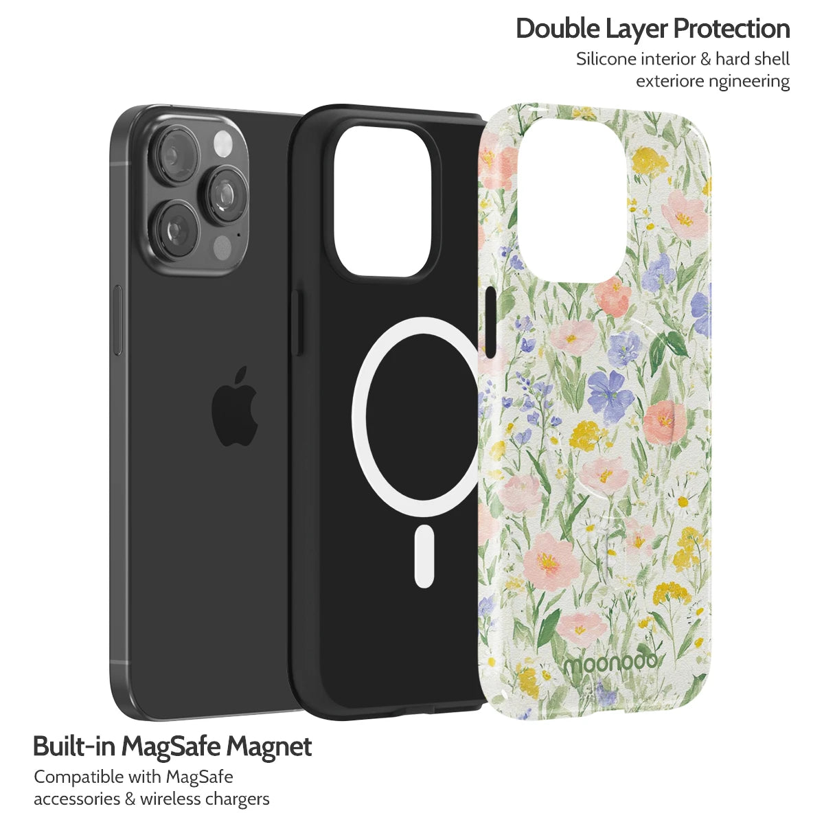 Pastel Poetry - iPhone 15 Pro Max Case