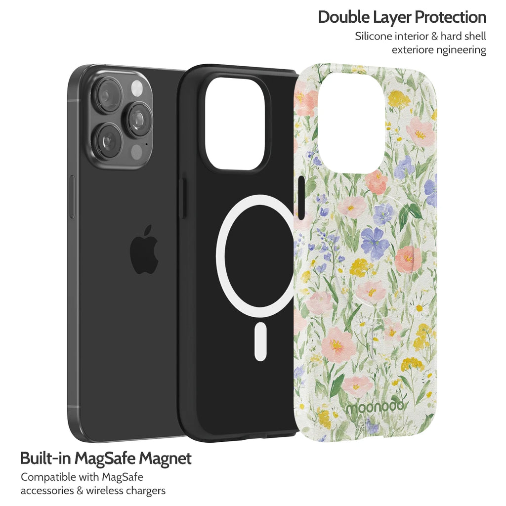Pastel Poetry - iPhone 15 Pro Max Case