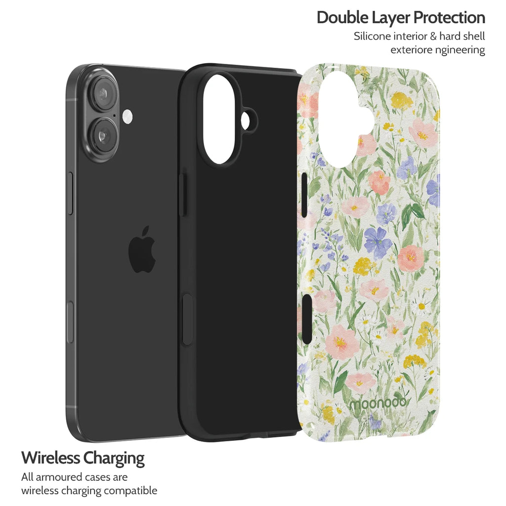 Pastel Poetry - iPhone 16 Plus Case