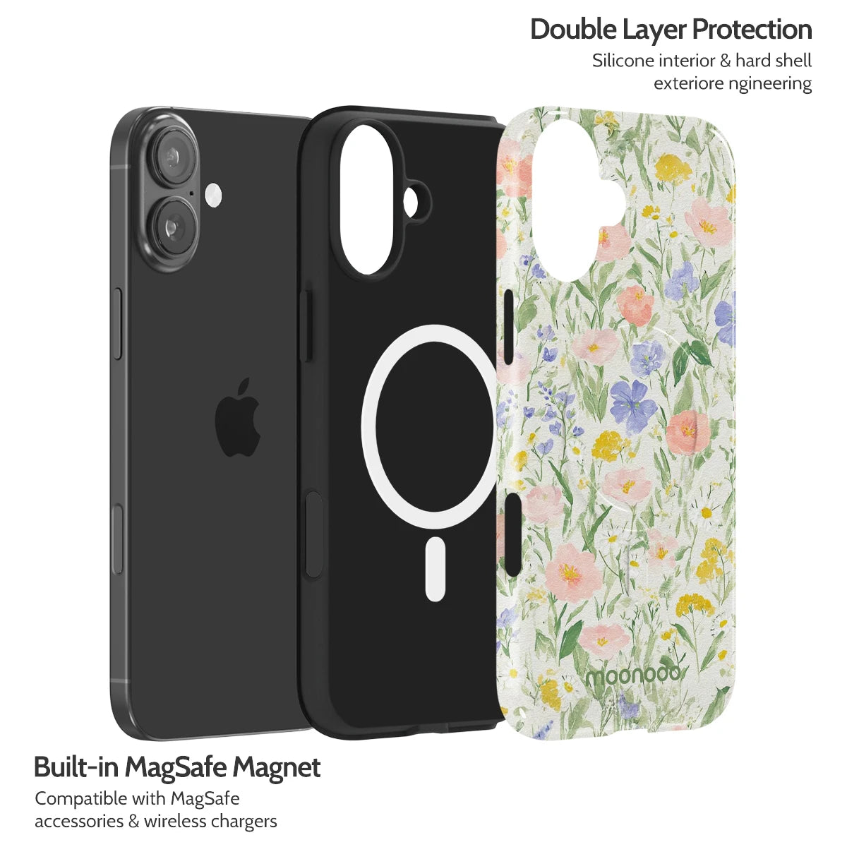 Pastel Poetry - iPhone 16 Plus Case