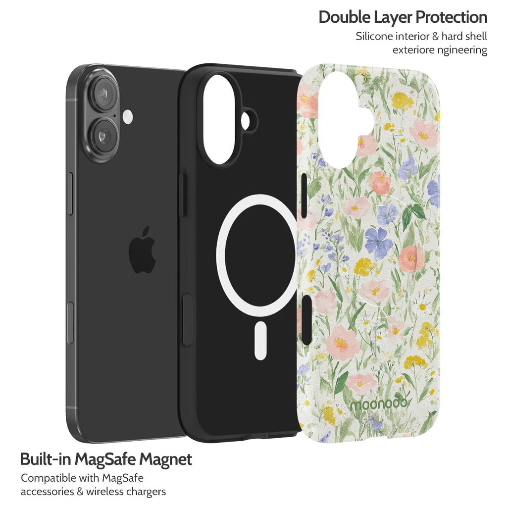 Pastel Poetry - iPhone 16 Plus Case