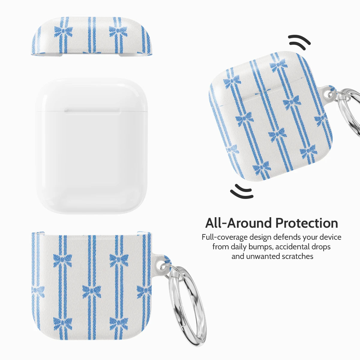 Azure Etude - AirPods 1 & 2 Case
