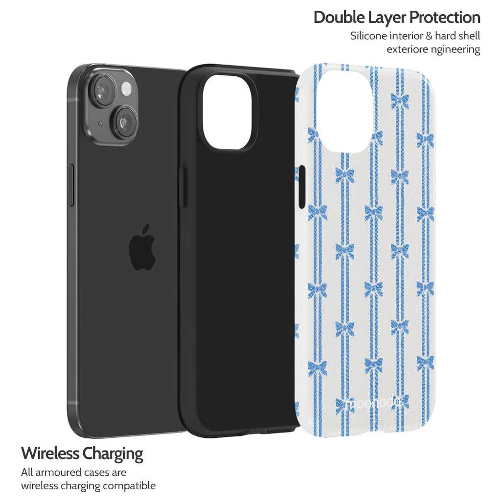 Azure Etude - iPhone 15 Plus Case