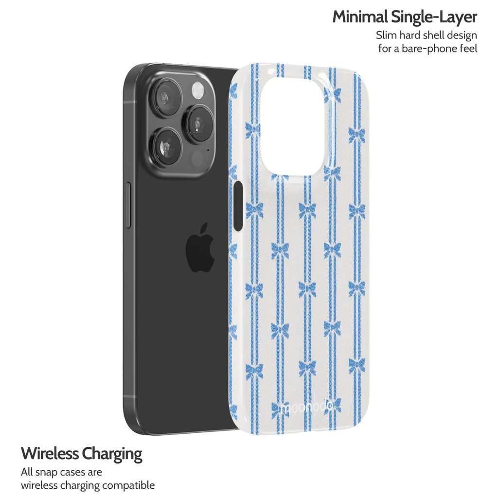 Azure Etude - iPhone 15 Pro Case