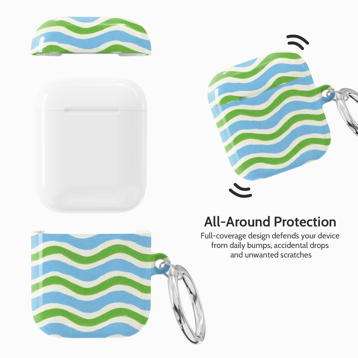 Tidal Serenade - AirPods 1 & 2 Case