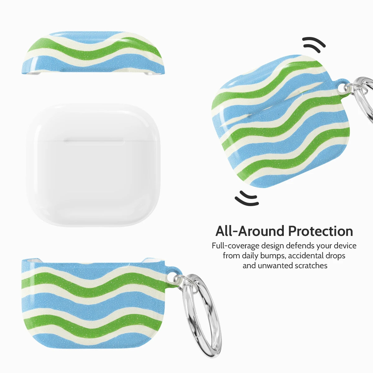 Tidal Serenade - AirPods 4 Case