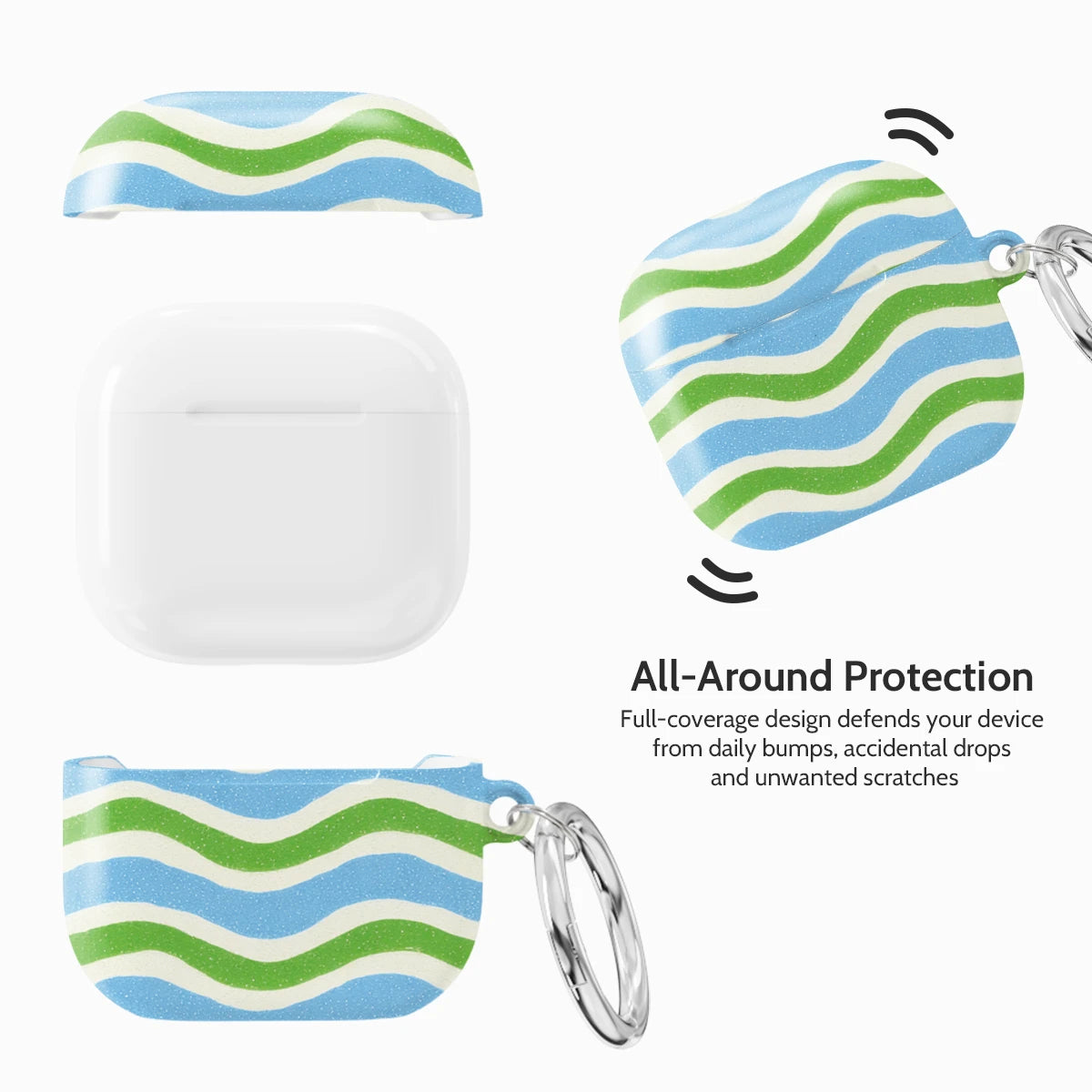 Tidal Serenade - AirPods 4 Case