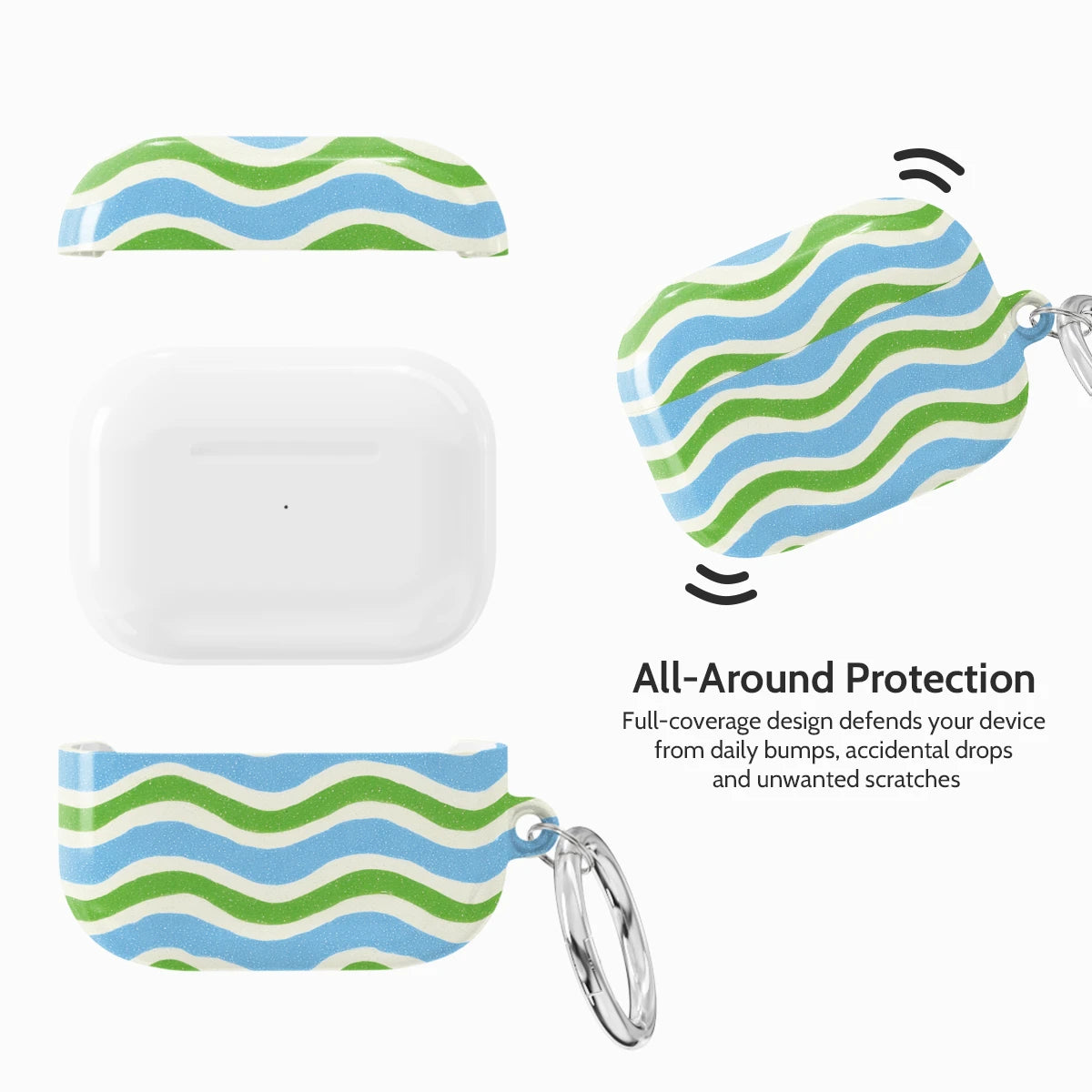 Tidal Serenade - AirPods Pro 1 Case