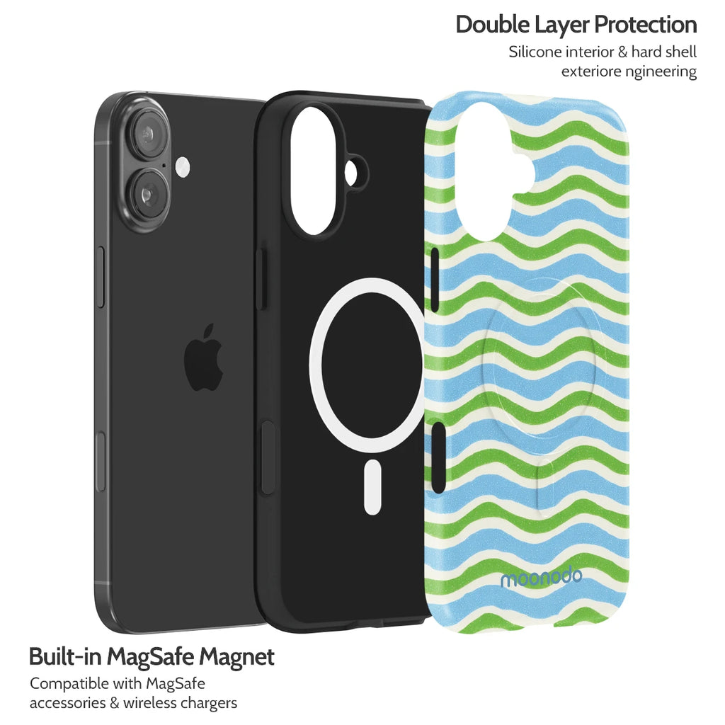 Tidal Serenade - iPhone 16 Plus Case