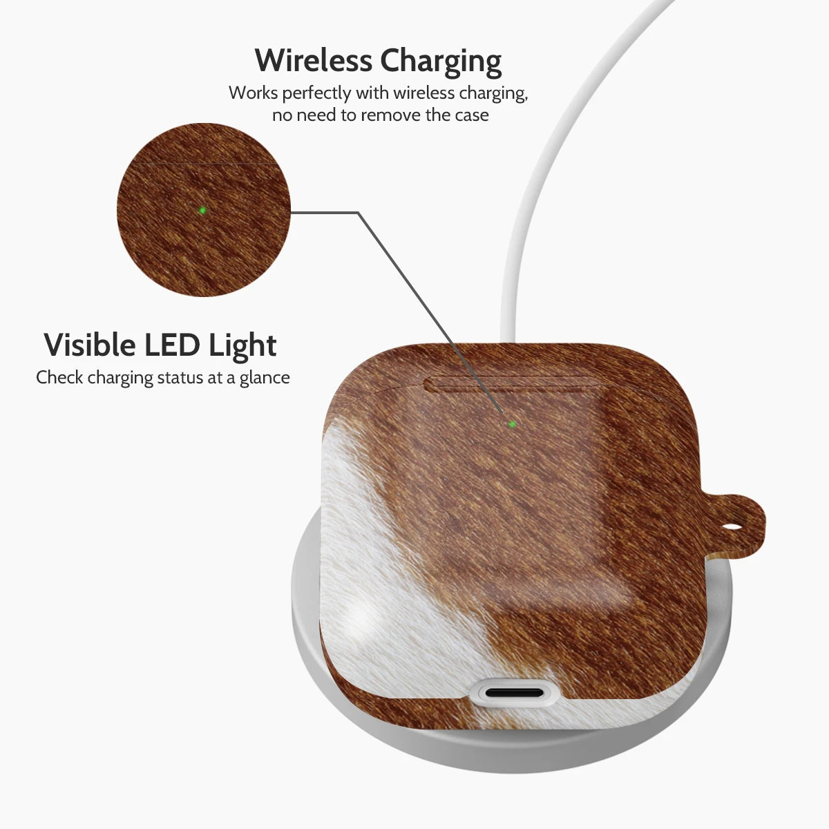 Caramel Pasture - AirPods 1 & 2 Case