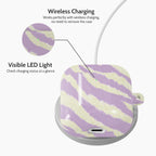 Lavender Pulse - AirPods 1 & 2 Case