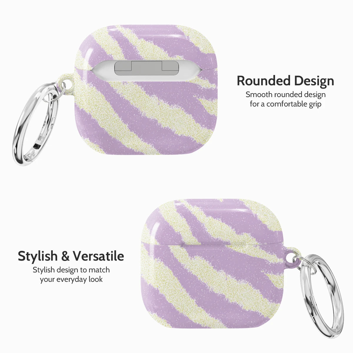 Lavender Pulse - AirPods 4 Case
