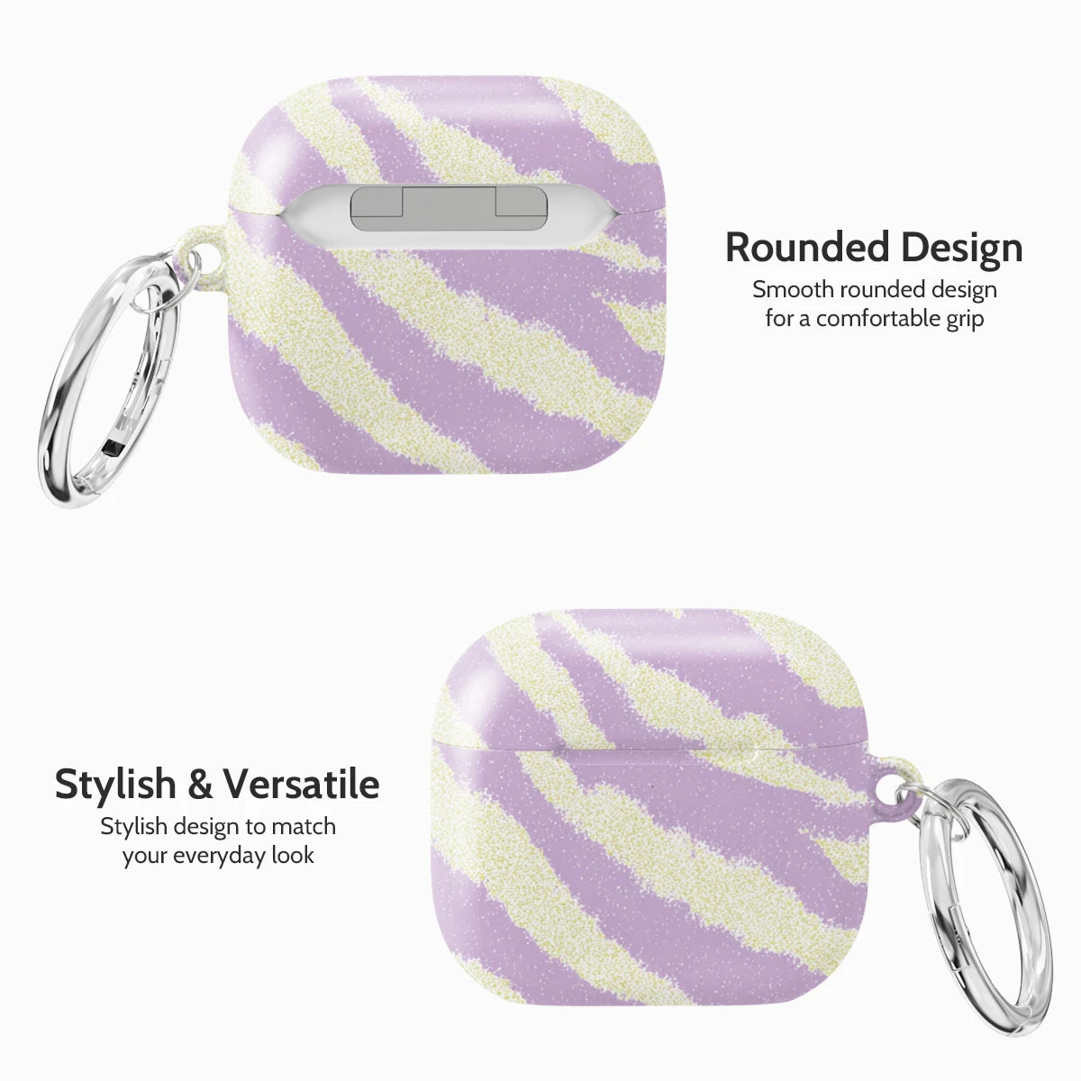 Lavender Pulse - AirPods 4 Case