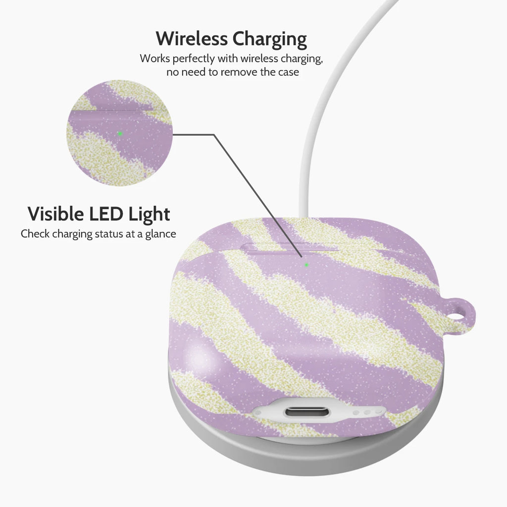 Lavender Pulse - AirPods 4 Case