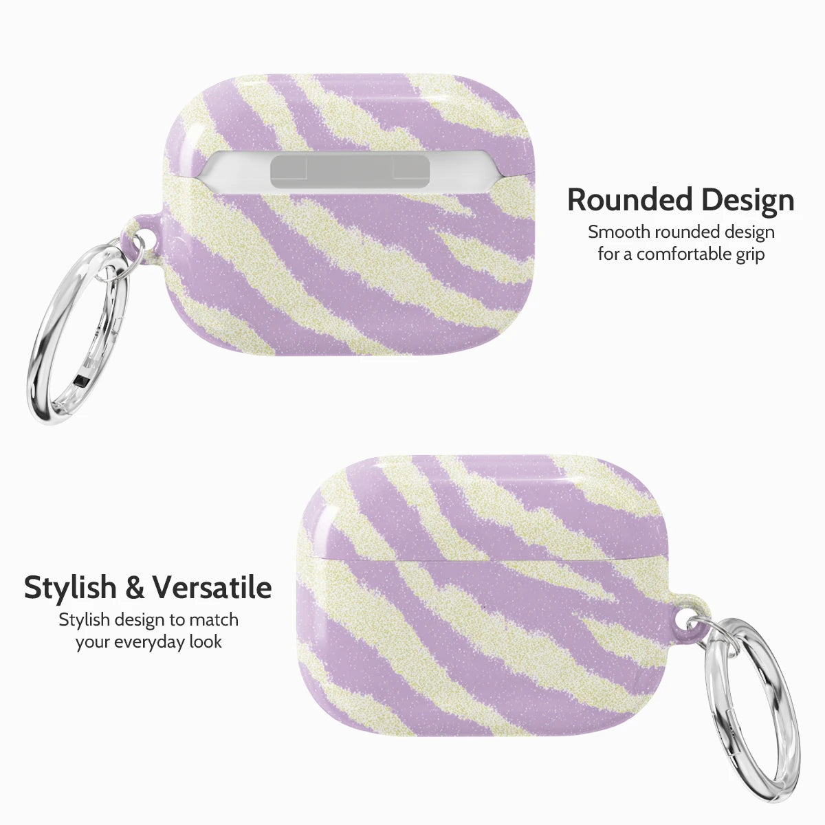 Lavender Pulse - AirPods Pro 1 Case
