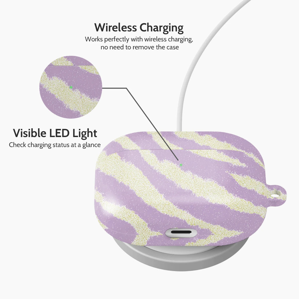 Lavender Pulse - AirPods Pro 1 Case