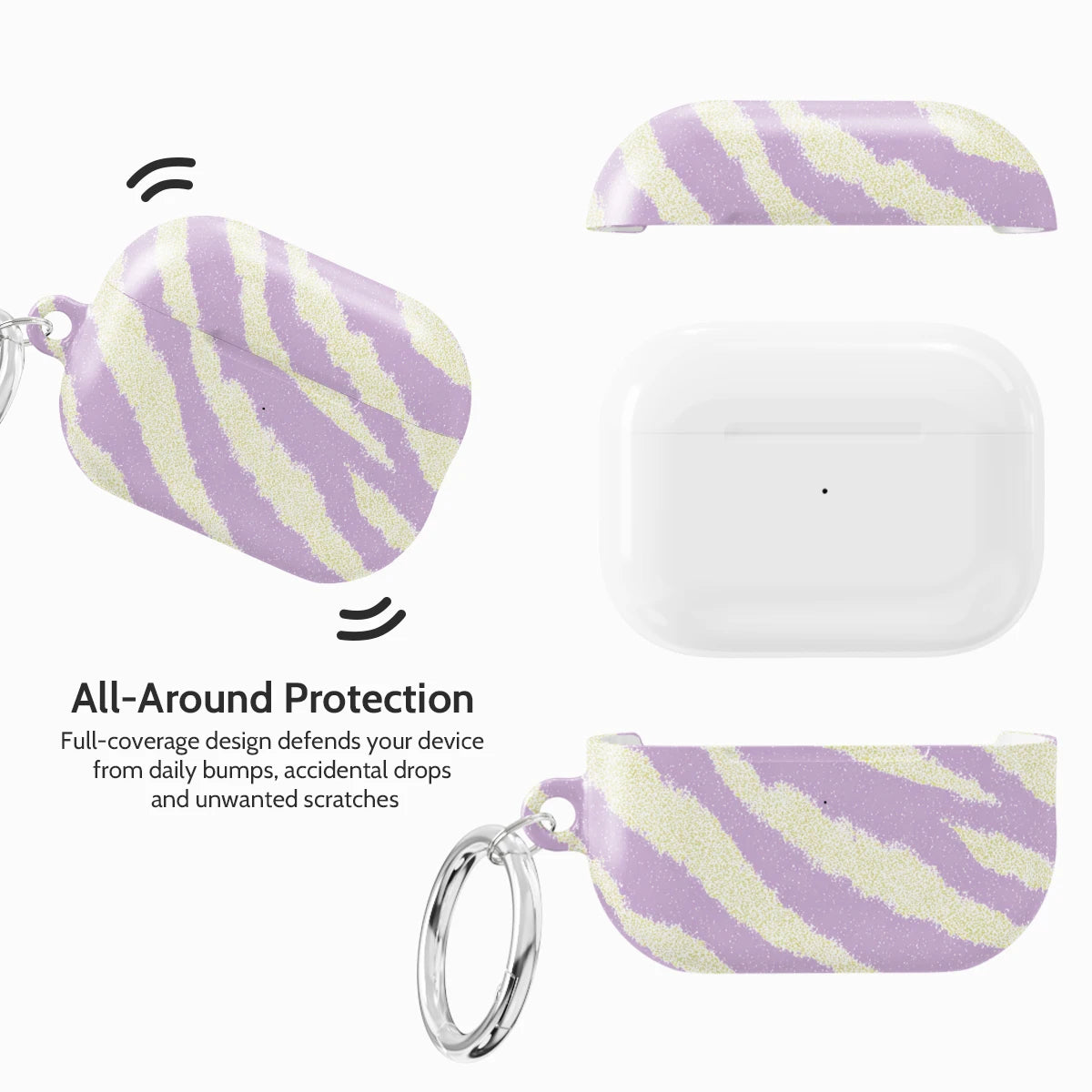 Lavender Pulse - AirPods Pro 2 Case