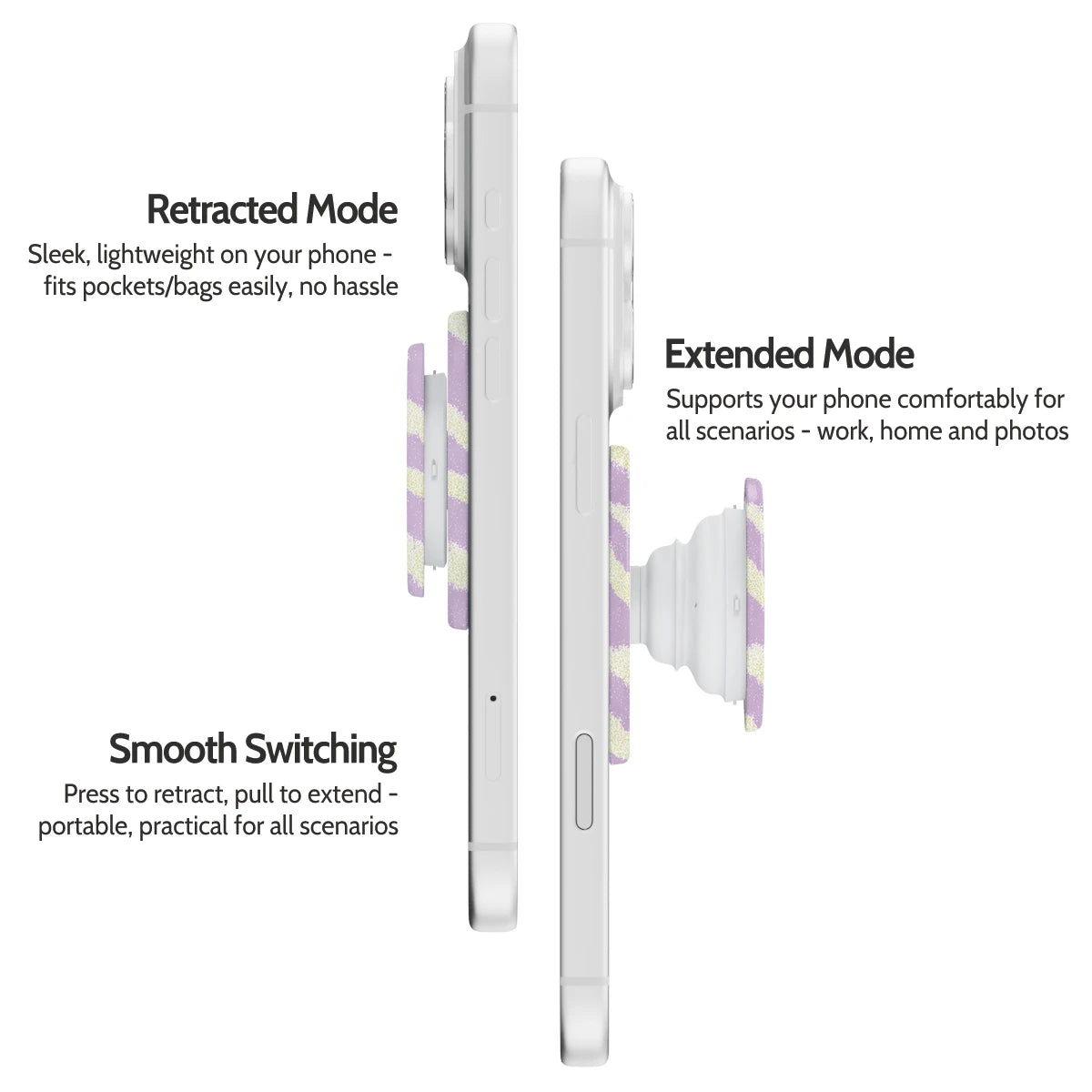 Lavender Pulse - MagSafe Grip