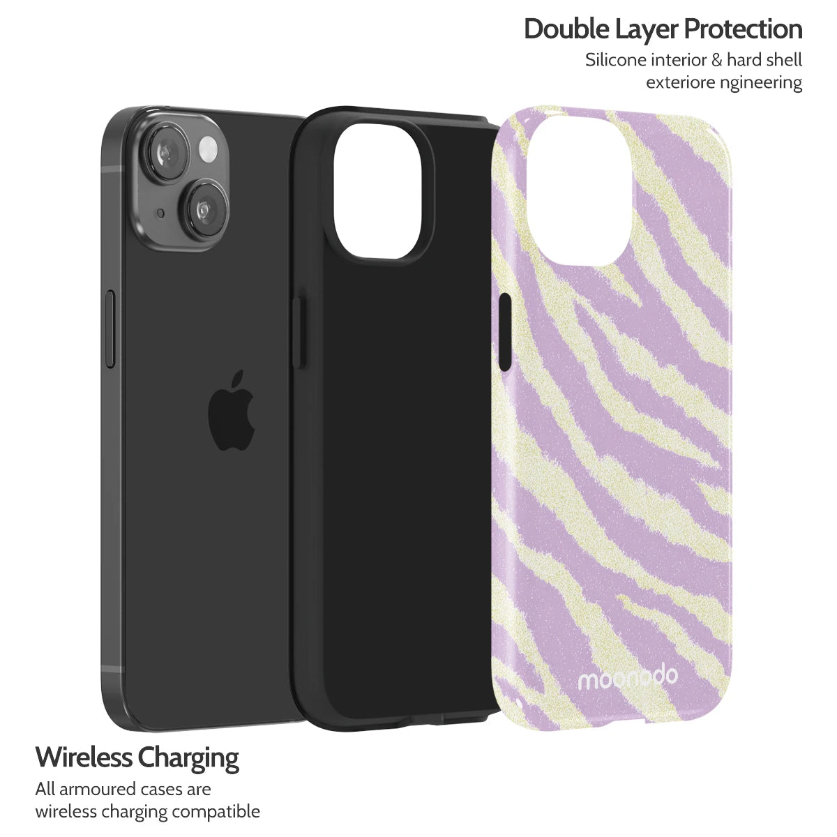 Lavender Pulse - iPhone 14 Case