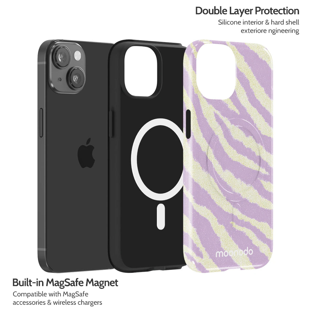 Lavender Pulse - iPhone 14 Case
