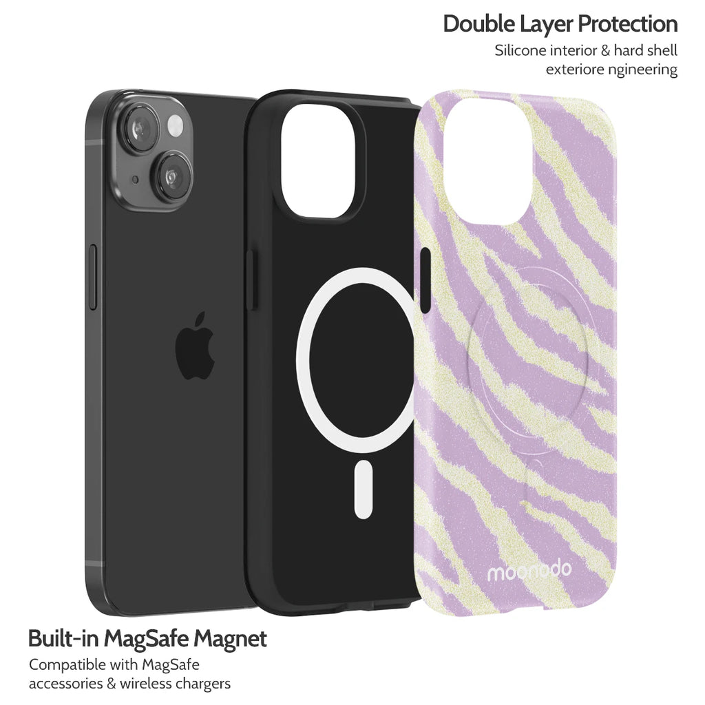 Lavender Pulse - iPhone 14 Case